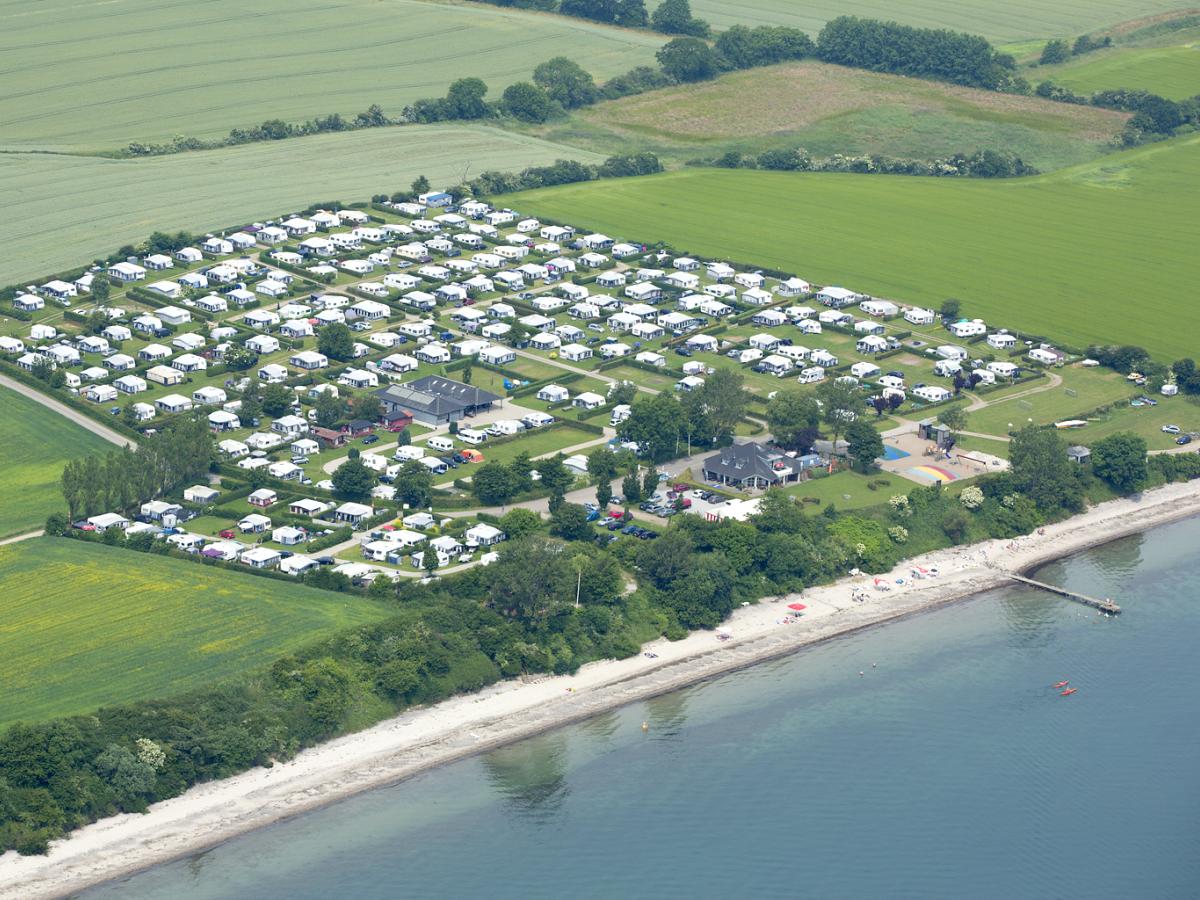 Gåsevig Strand Camping, Southern Jutland — families camping by family-run beach camping on the little belt, 13 km from haderslev and aabenraa
